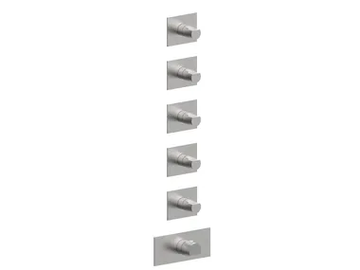 BORGIA 89760V5 - 6 hole thermostatic stainless steel shower mixer by Rubinetterie Frattini - view 2